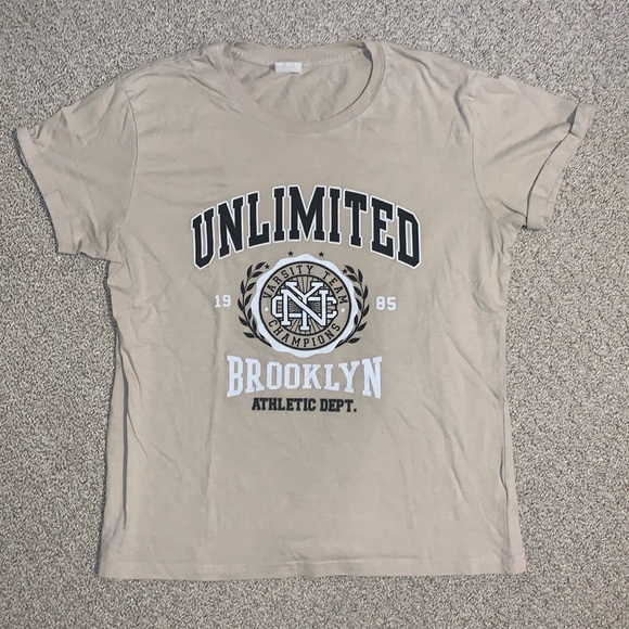 Brooklyn Athletic Department Graphic T-Shirt - Picture 1 of 2